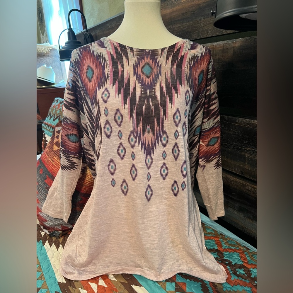 Sz Large Aztec shirt